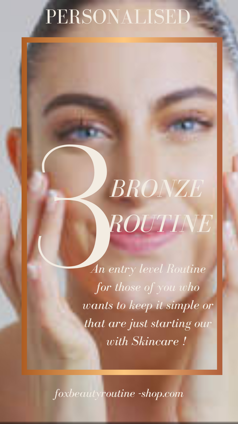 BRONZE Personalised Beauty Routine- Starter -