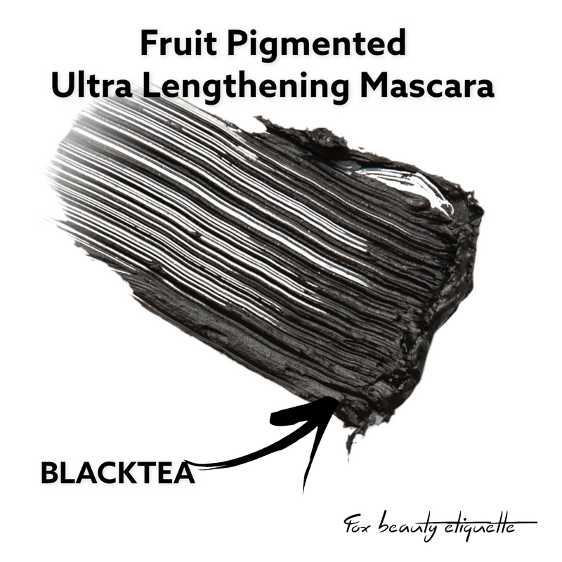 100% PURE - Fruit Pigmented® Ultra Lengthening Mascara -BLACK TEA -