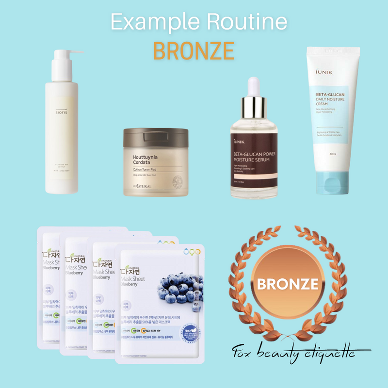 BRONZE Personalised Beauty Routine- Starter -