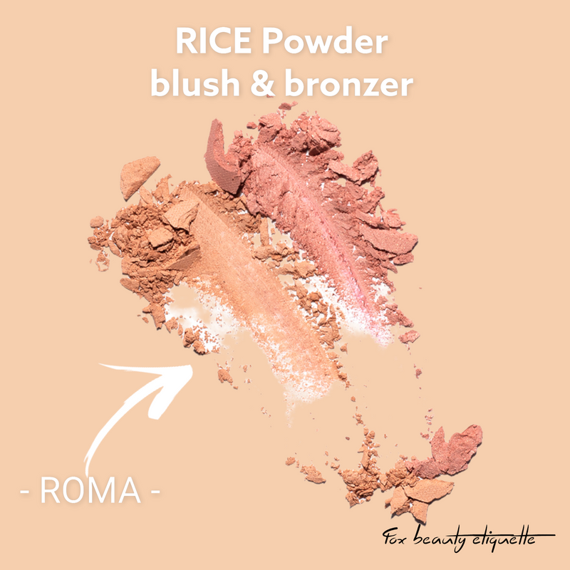 ERE PEREZ - RICE Powder Blush & Bronzer ROMA